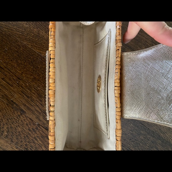 Tory Burch Bags Tory Burch Straw Clutch Poshmark